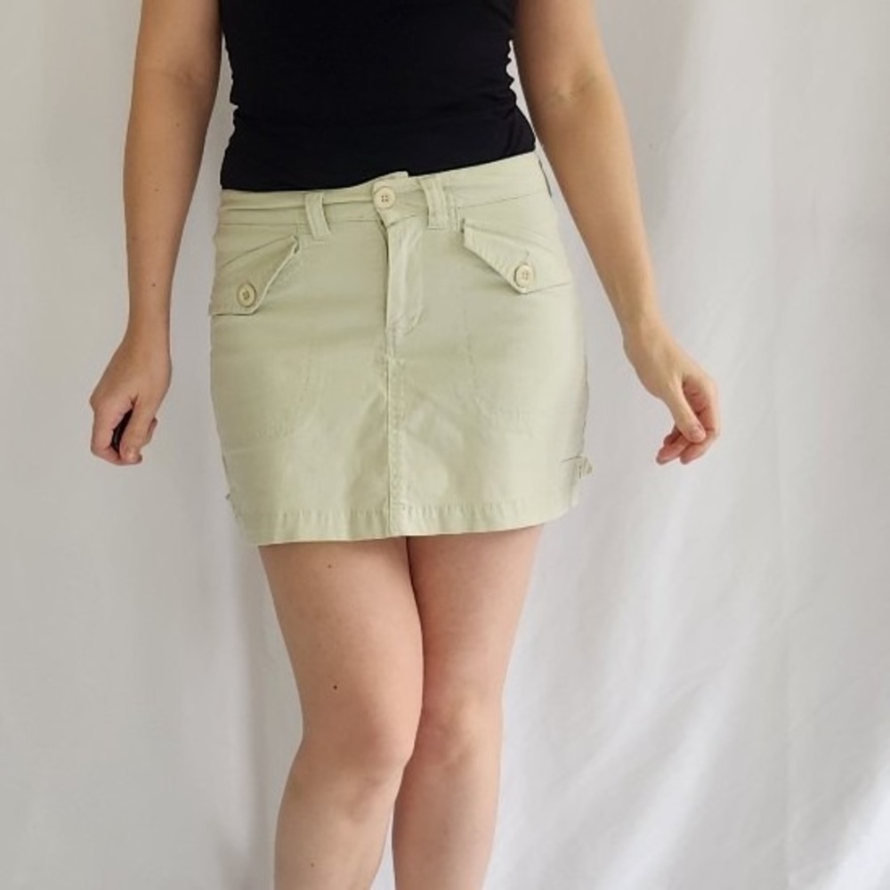 Y2K Khaki Skort